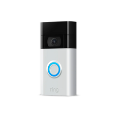 Timbre con Video Ring 2da Generación Níquel Satinado - Reacondicionado