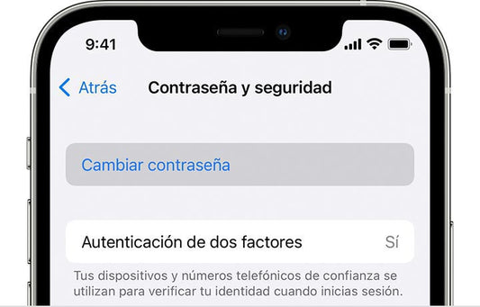 Si olvidaste la contraseña de tu Apple ID