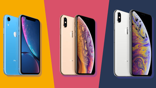 Comparativa entre el iPhone XR, el iPhone XS y el iPhone XS Max