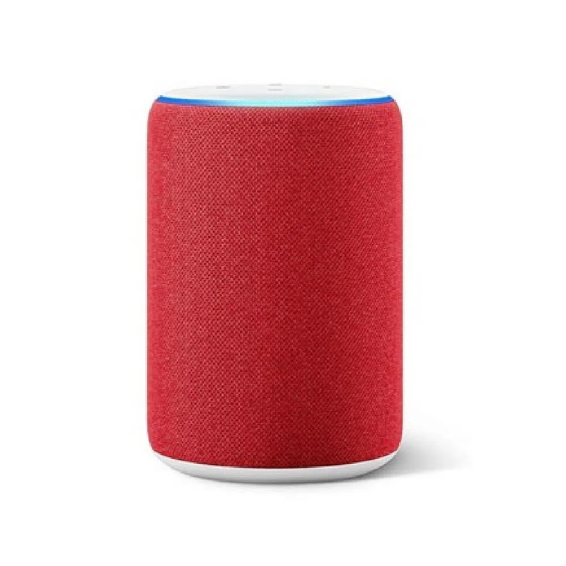 Parlante Amazon Echo 3ra Generación Wifi con Asistente de voz Rojo – Reacondicionado
