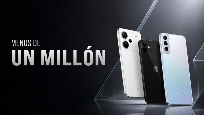 Celulares a menos de 1 millón