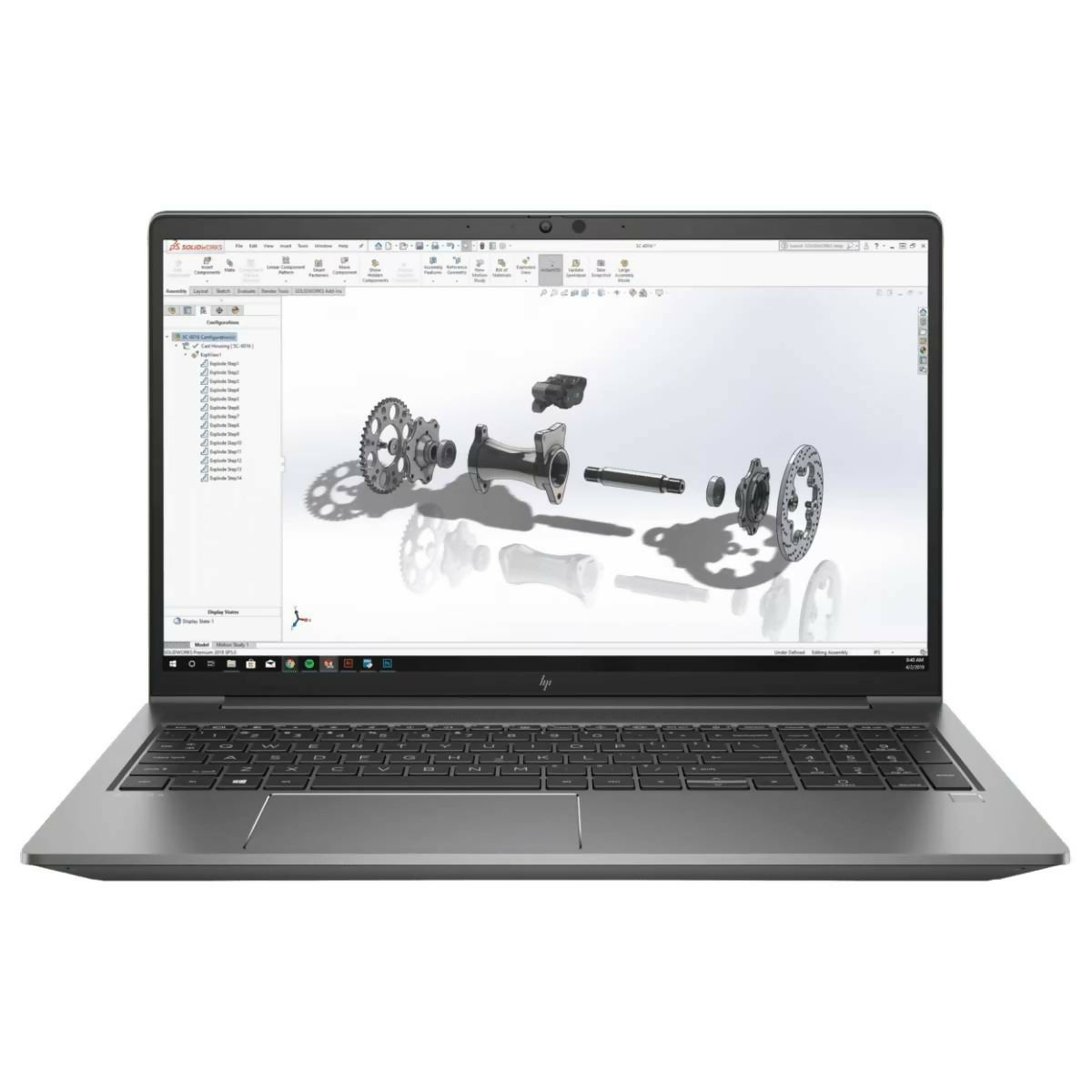 NOTEBOOK HP WORKSTATION ZBOOK G8 CI7 16GB 512GB SSD 14" WIN 10 PRO