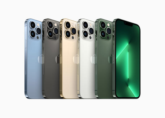 Outlet | iPhone 13 Pro Visor levemente rayado + Vidrio templado