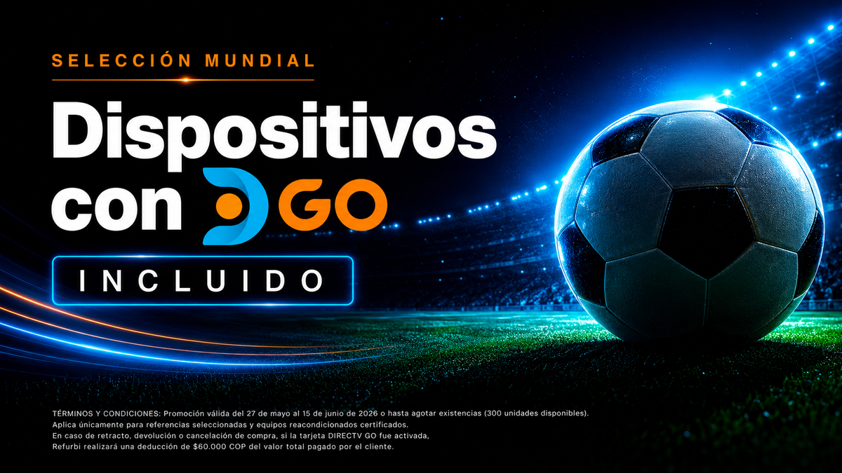 Vive el Mundial con Refurbi y DGo