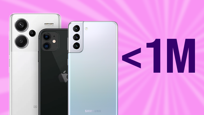 Celulares a menos de 1 millón