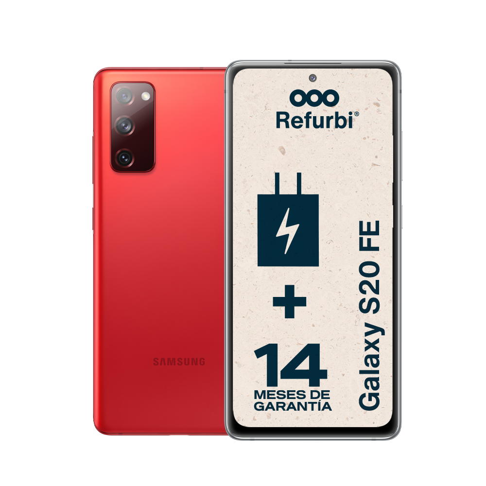 Galaxy S20 FE 128GB Rojo Reacondicionado Certificado
