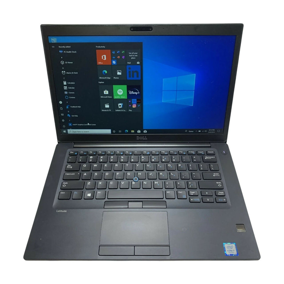 Portátil Notebook Dell Latitude 7480 Ci5 8GB RAM 256 SSD 14"