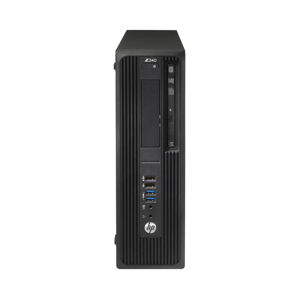 WORKSTATION HP Z240 SFF CI7 6700 3.4GHZ 16GB 256GB SSD DVDRW WIN 10 PRO TARJETA VIDEO 2GB
