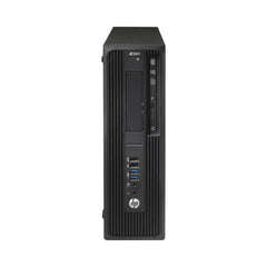 WORKSTATION HP Z240 SFF CI7 6700 3.4GHZ 16GB 256GB SSD DVDRW WIN 10 PRO TARJETA VIDEO 2GB