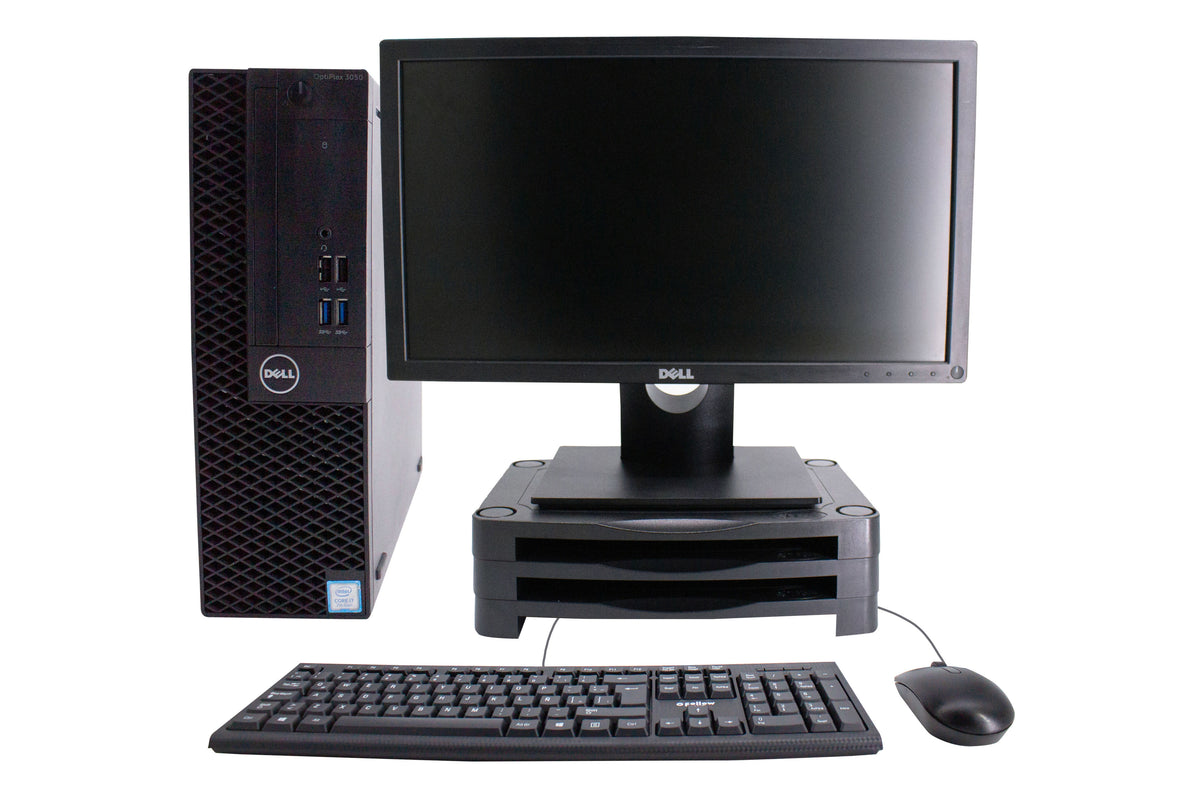 Combo PC Dell OptiPlex 3050 CI7 7700 3.60GHz 8GB 1TB DVDWR WIN 10 PRO + Monitor Dell 20"