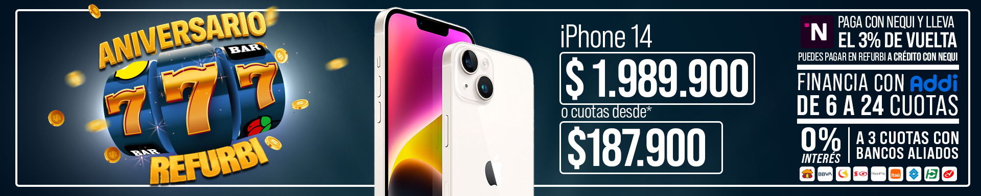 iPhone 14 reacondicionado