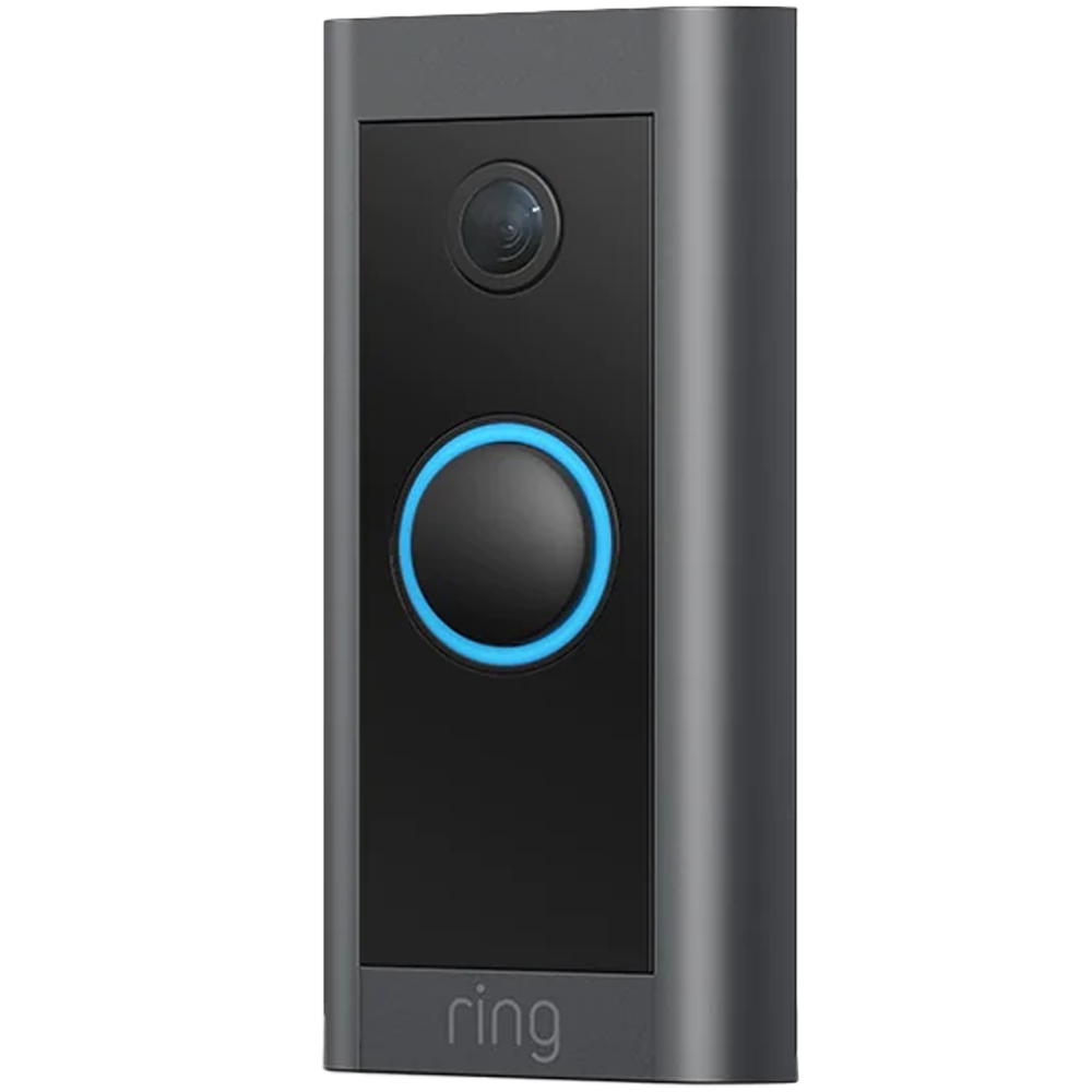 Timbre con Video Ring Negro - Reacondicionado